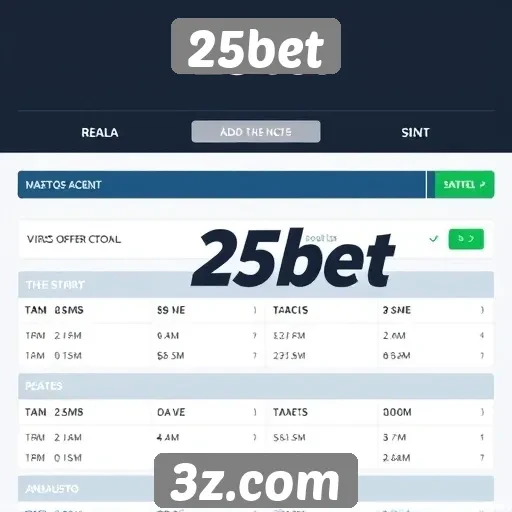 Como funciona o sistema de apostas da 25bet